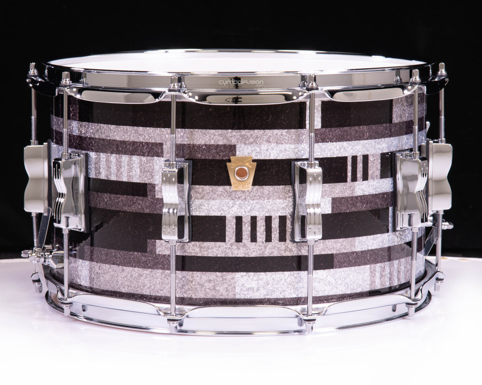 Ludwig Classic Maple 8x14 Snare Drum - Digital Sparkle LS484XXA5