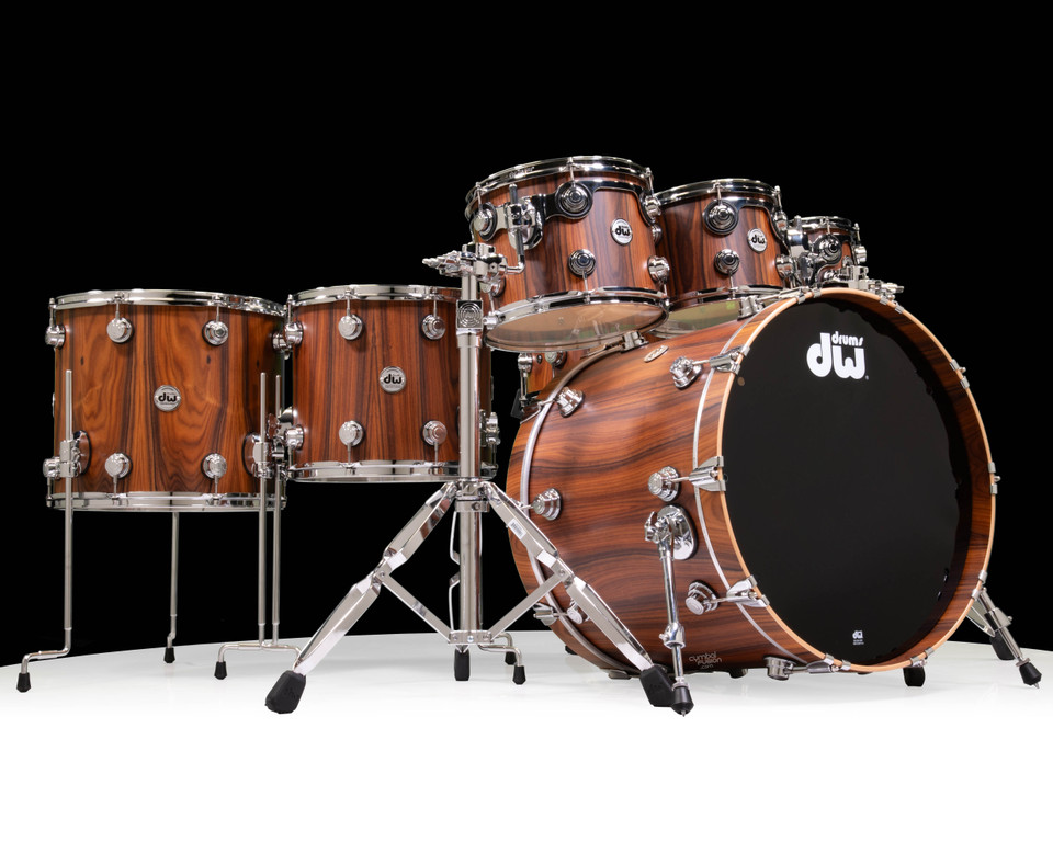 DW Collector's 7pc Maple SSC Shell Pack - Santos Rosewood