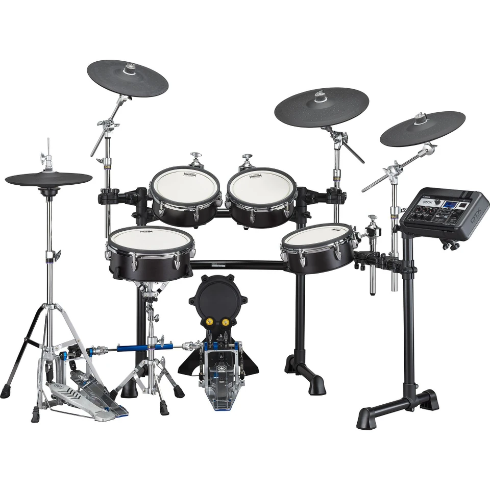 Yamaha DTX8K-X Electronic Drum Kit w/TCS Pads- Black Forest