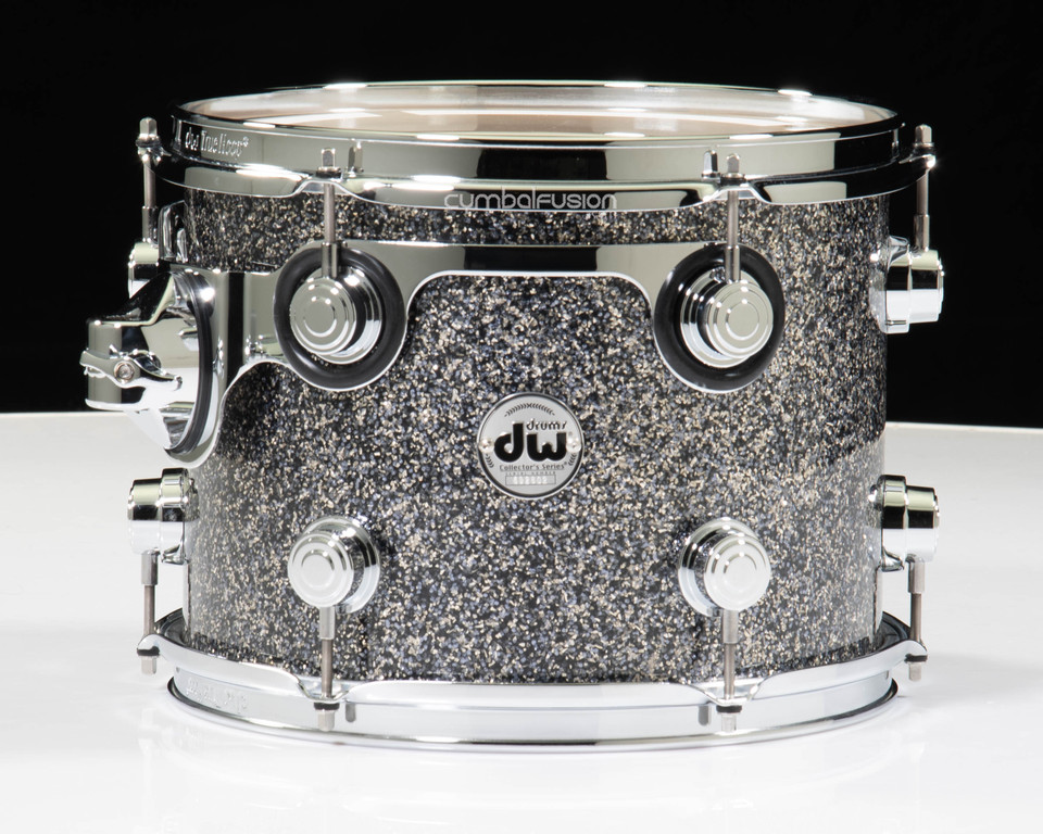DW Collector's Series 9x12 Maple Finishply w/ Chrome - Black Galaxy