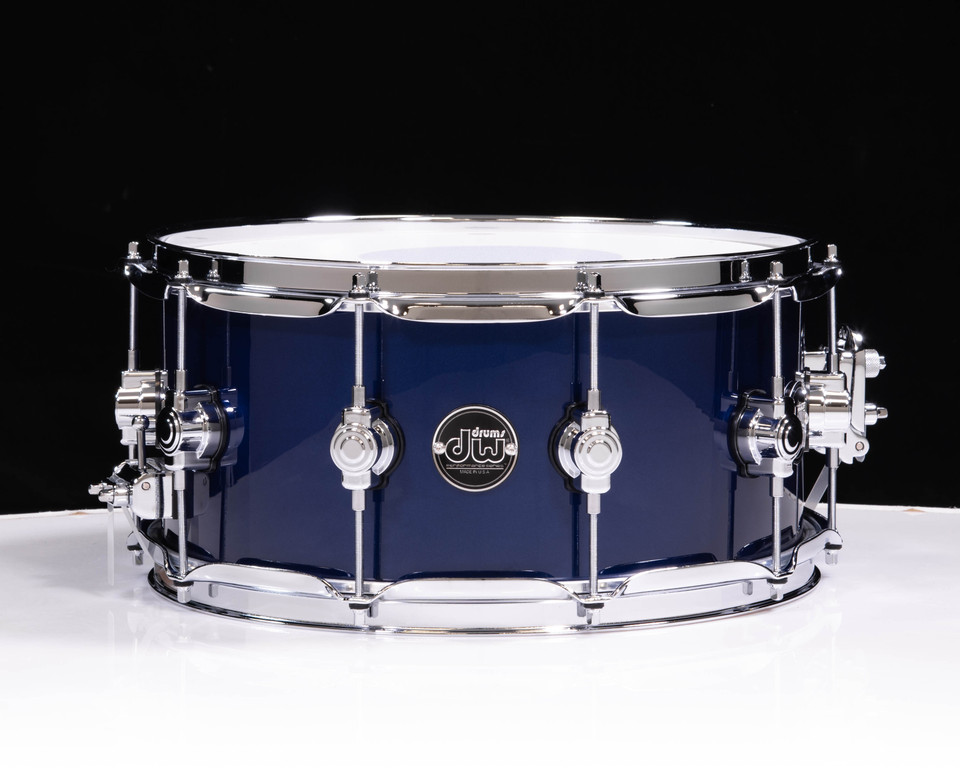 DW Performance Series 6.5x14 Tom - Roadster Blue Metallic