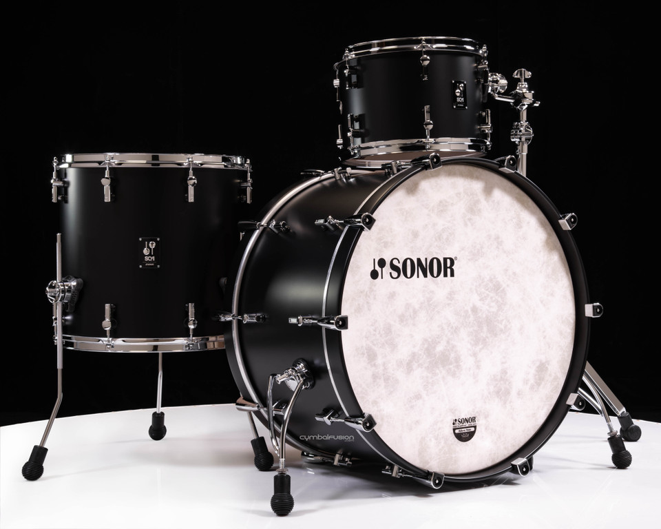 Sonor SQ1 24" 3pc Kit - GT Black NEW 2022 Model