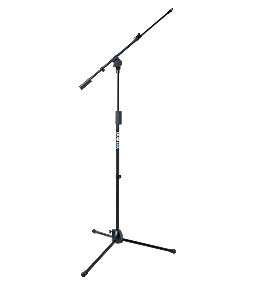 Quiklok Microlite Tripod Microphone Stand w/ Telescopic Boom
