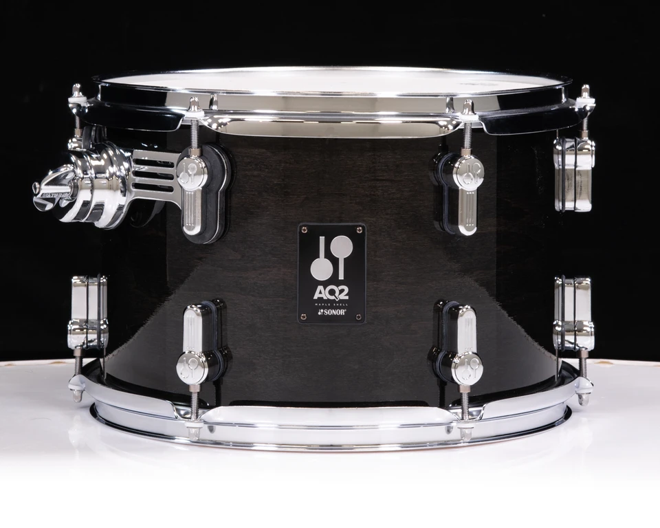Sonor AQ2 12x8 Tom - Transparent Black (AQ2-1208-TT-TSB)
