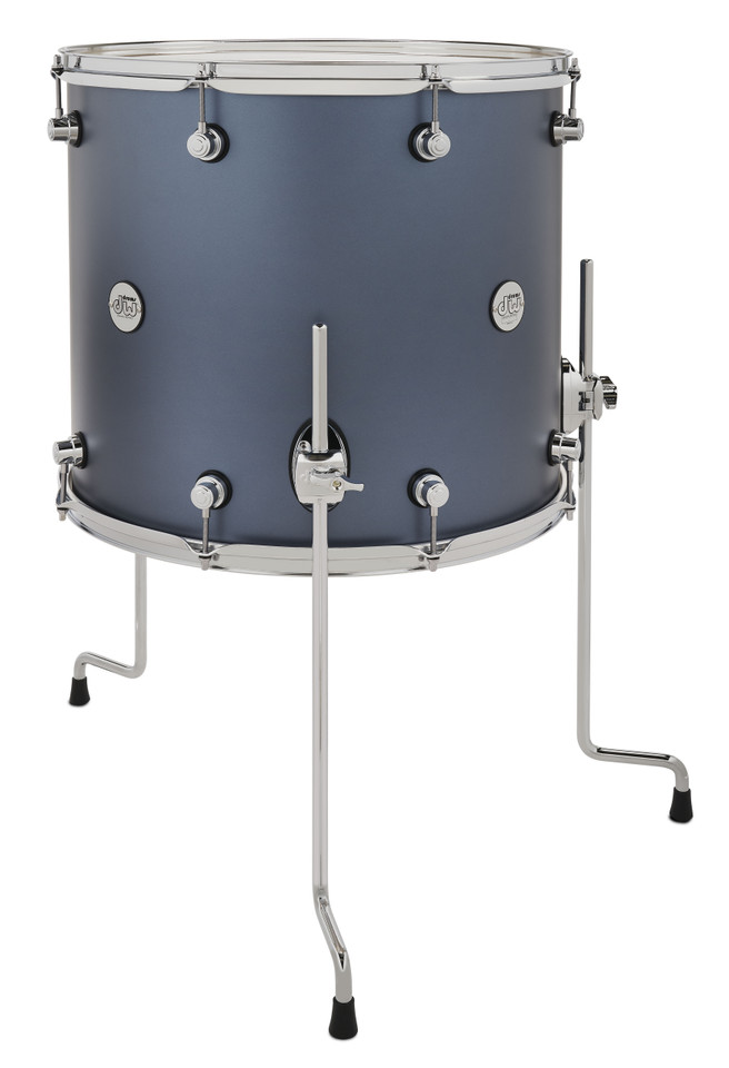 DW Design Series 16x18 Floor Tom - Blue Slate