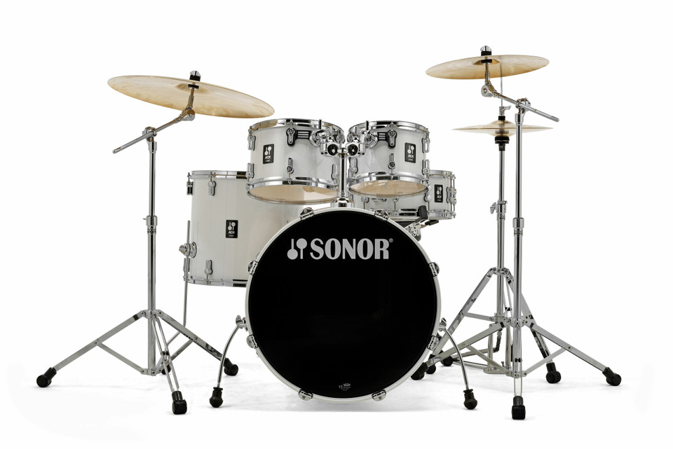 Sonor AQ1 Birch Stage Set with Hardware  - Piano White