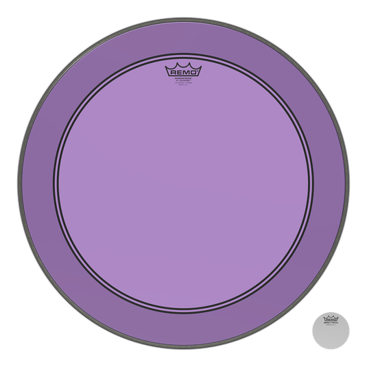 Remo Powerstroke P3 22'' Drumhead - Purple