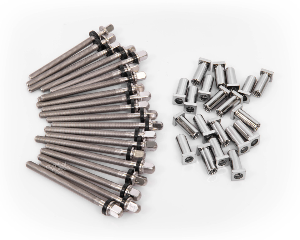 DW True Pitch 50 Rods with Receivers for 6.5" Snare drum - 20 pack