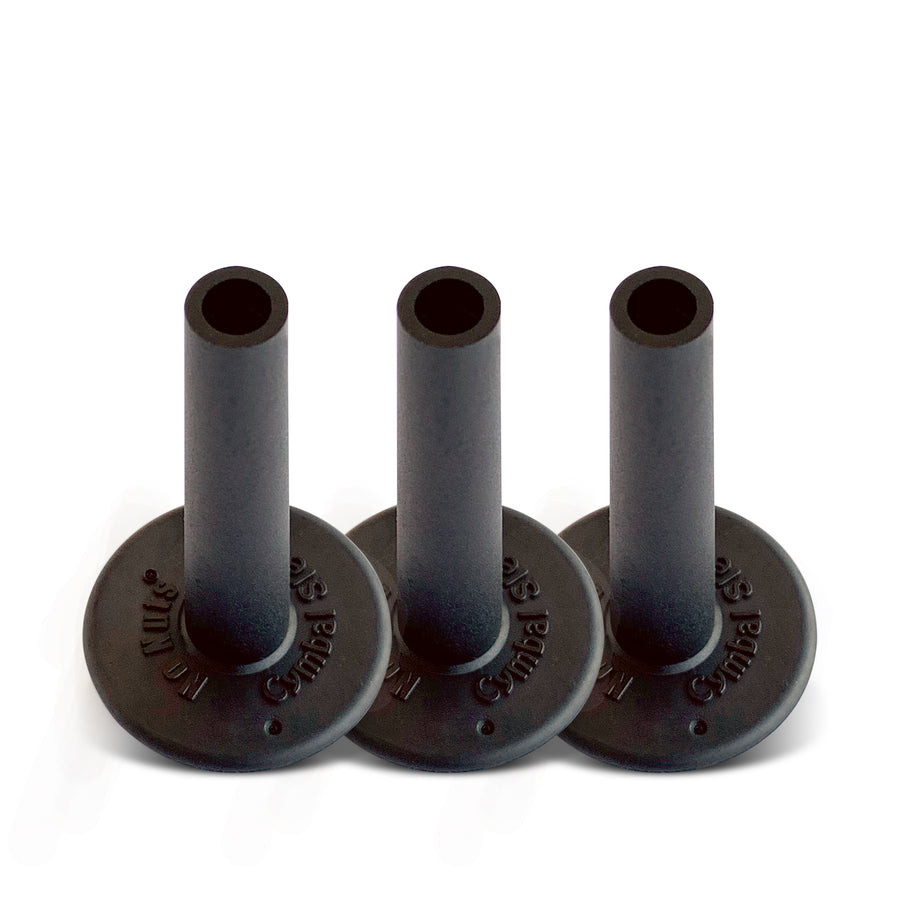 No Nuts Cymbal Sleeves 3pk - Black