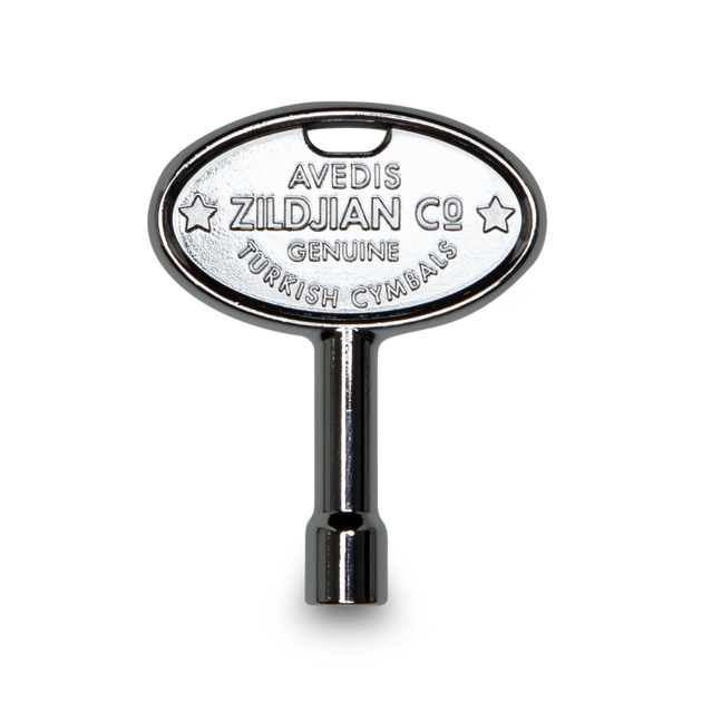 Zildjian Chrome Drum Key with Zildjian Trademark (ZKEY)