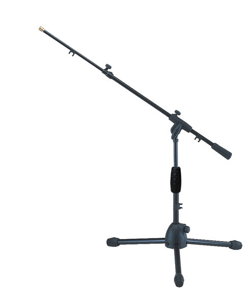QuikLok A-341 Short Tripod Microphone Stand with Telescoping Boom