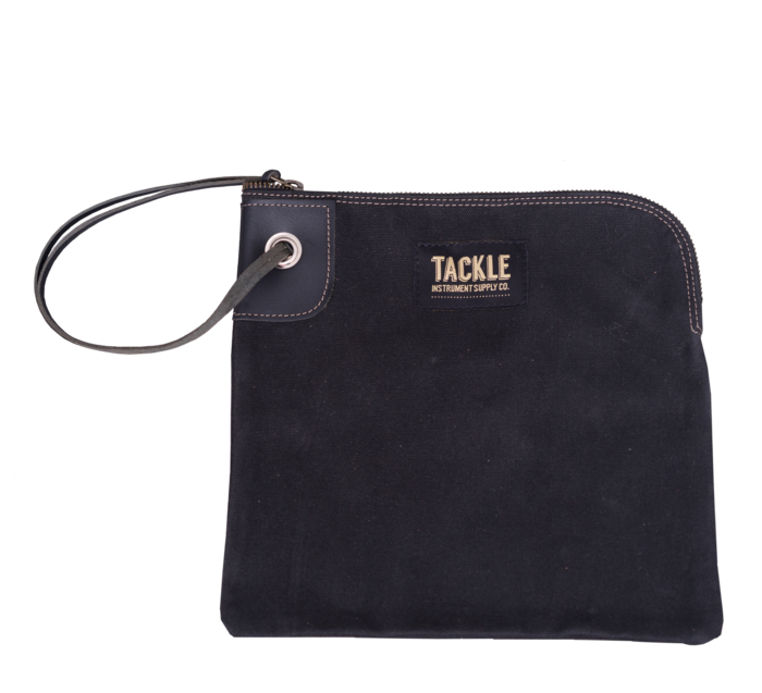 Tackle Zippered Accessory Case - Black