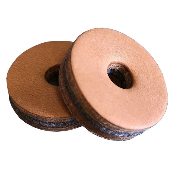 Tackle Leather Cymbal Washers 2-Pack