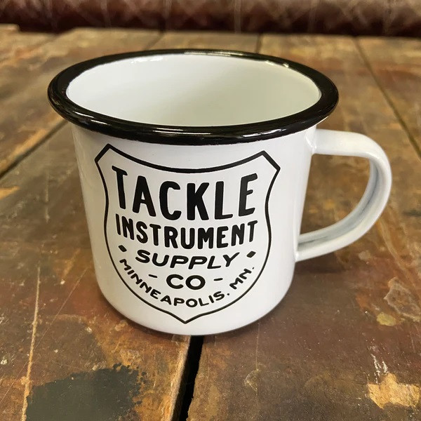 Tackle Metal Enamel Coffee Cup (TCM)
