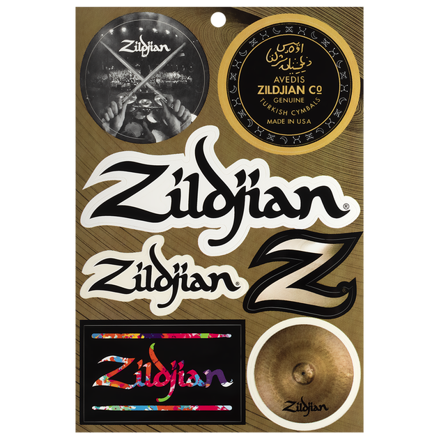 Zildjian Vinyl Sticker Sheet (ZSTSHEET)