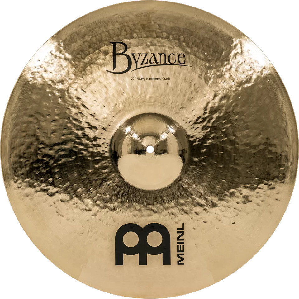 Meinl Byzance Brilliant 22" Heavy Hammered Crash (B22HHC-B)