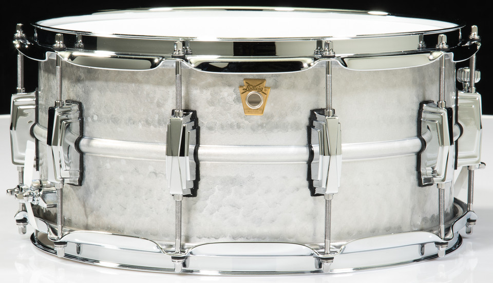 Ludwig Acrophonic Special Edition 14x6.5 Snare- Hammered Aluminum