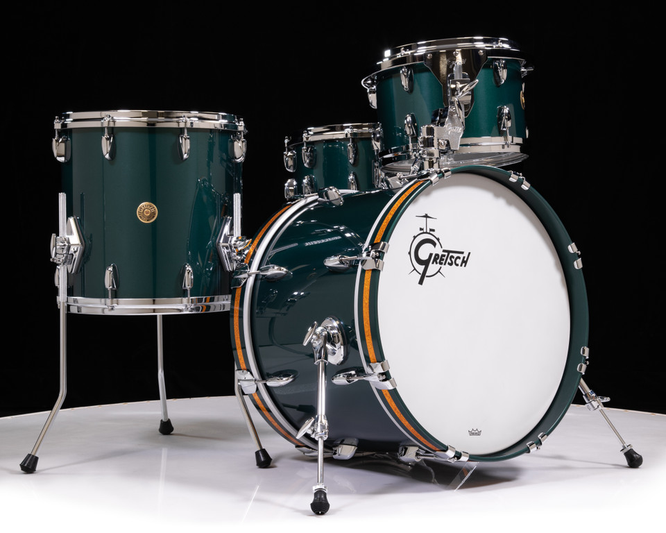 Gretsch USA Custom 4pc Cadillac Green Gloss 1241625