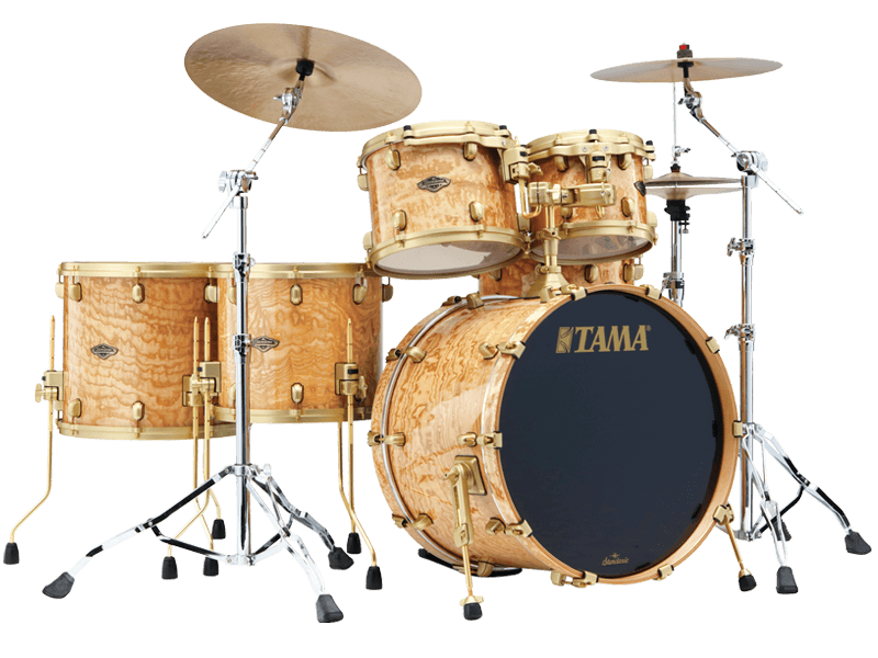 Tama Starclassic Walnut/Birch WB52LGS 5-piece Kit - Natural Tamo Ash (WBS52LGSGTM)