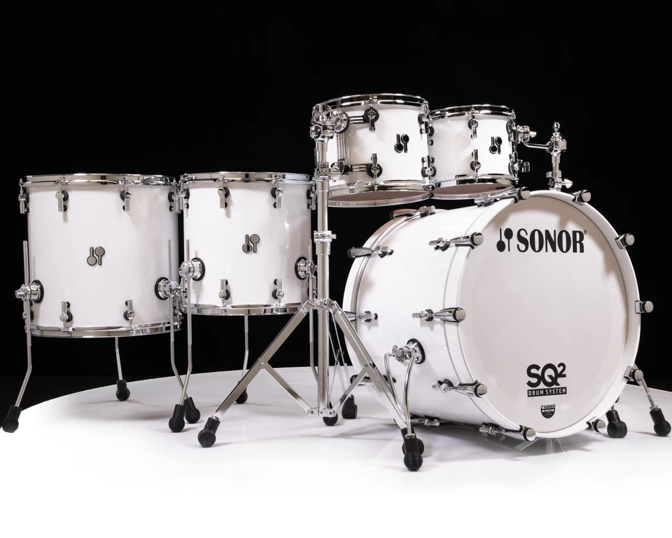 Sonor SQ2 5pc Medium Beech Kit - White Sparkle (1030168-2 )