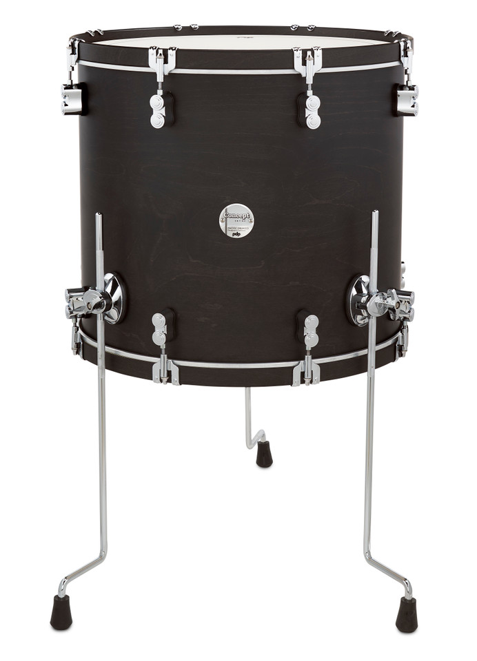 PDP Concept Classic 16x18 Floor Tom - Ebony Stain (PDCC1618FTES)
