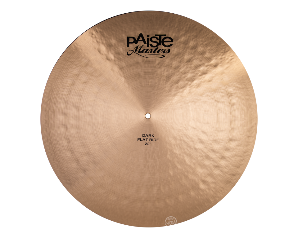 Paiste 22" Masters Dark Flat Ride