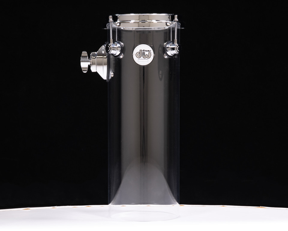 DW Design Series Rata Tom 6x16 w/TB12 - Clear Acrylic