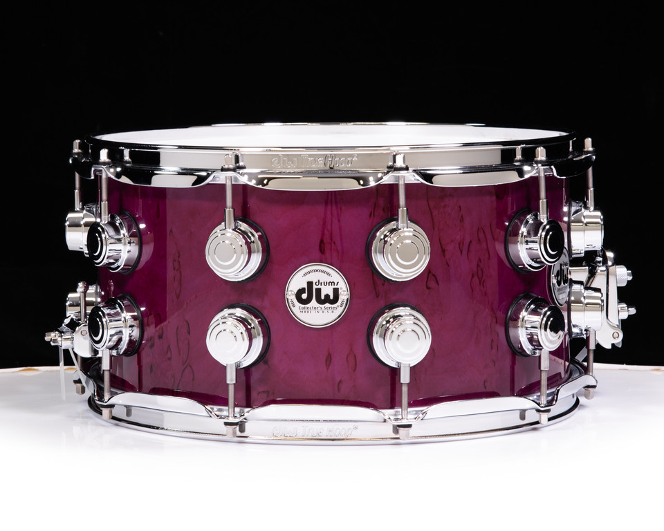 DW Collector's 7x14 Birch Snare - Candy Lavender over Kurillian Birch (1268830)