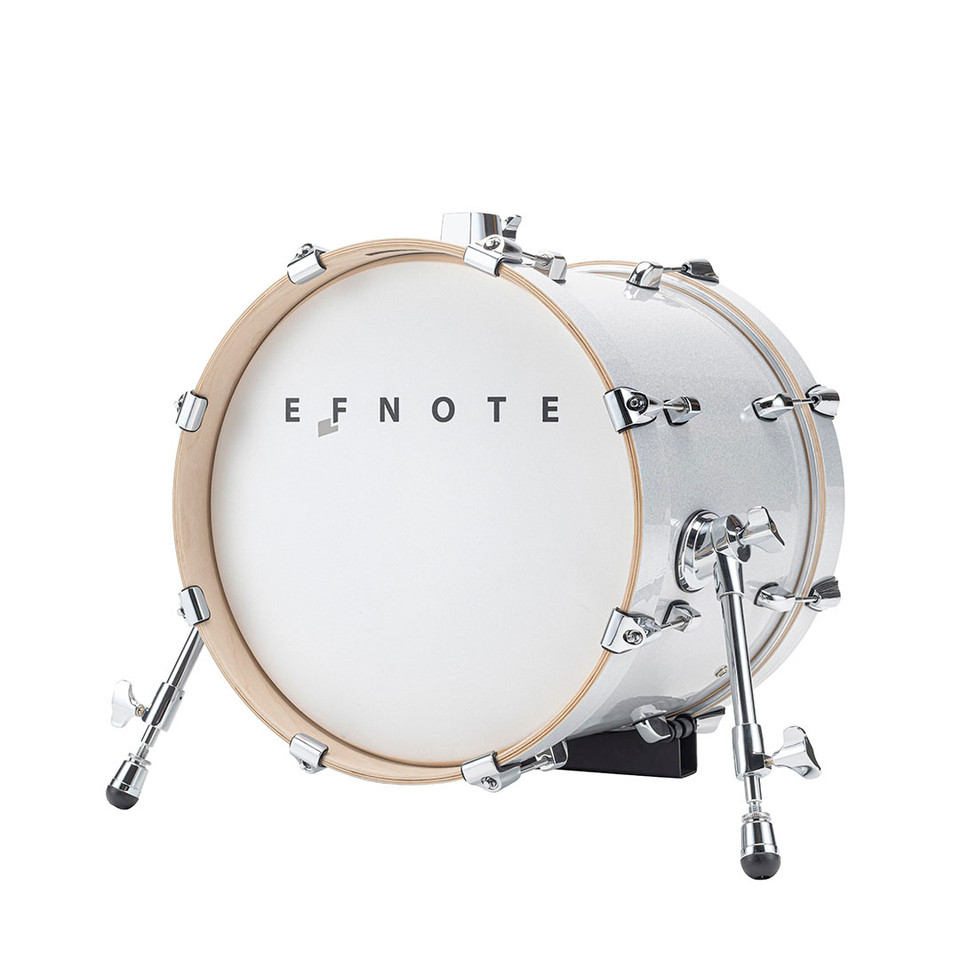 EFNOTE Kick Drum 16 x 12" - White Sparkle
