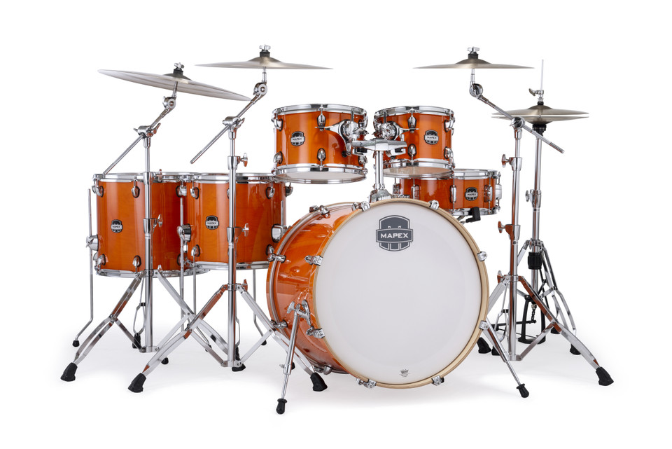 Mapex Mars Maple Studioease Shell Pack - Glossy Amber