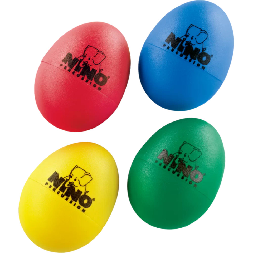 NINO® Egg Shaker 4PC Assortment (NINOSET540)