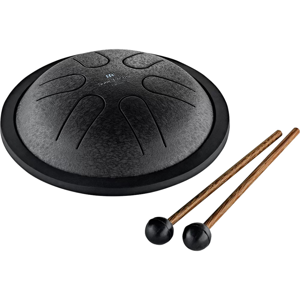 Meinl Sonic Energy 6" Mini Steel Tongue Drum - C Major, Black (MSTD1BK)