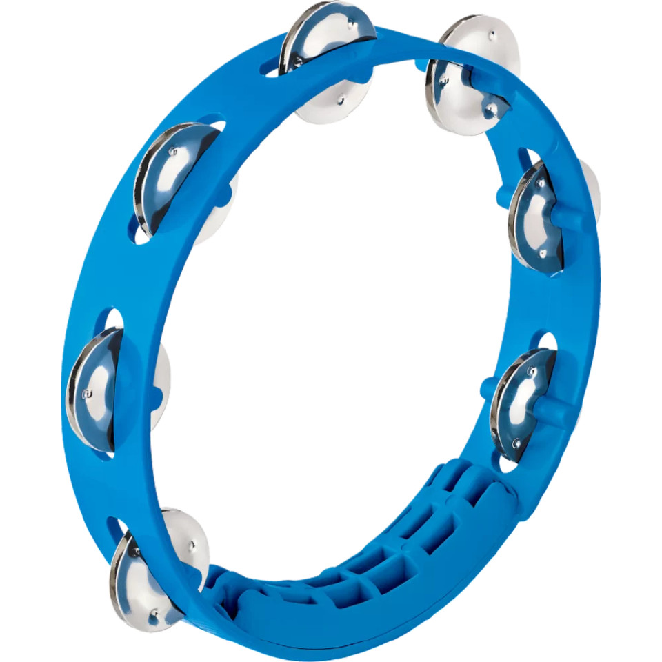 Nino 8" 1 Row Tambourine - Sky Blue (NINO49SB)