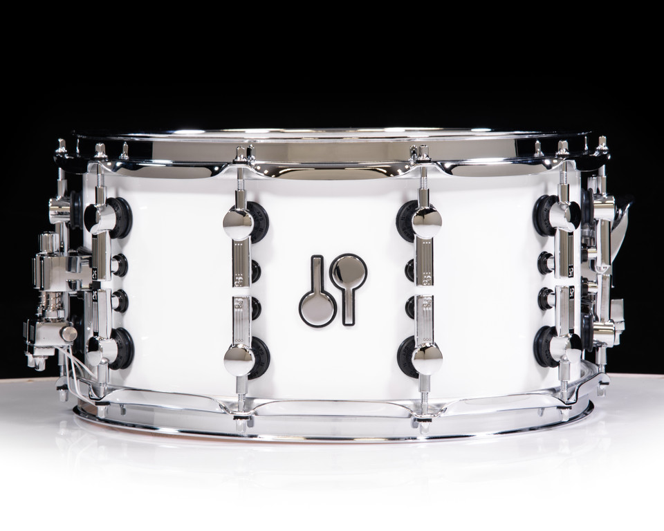 Sonor SQ2 14x7 Vintage Maple - Solid White Lacquer