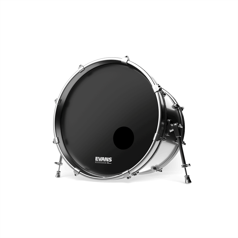 Evans EQ3 Onyx Resonant Bass Drum Head - 22" (BD22RONX )