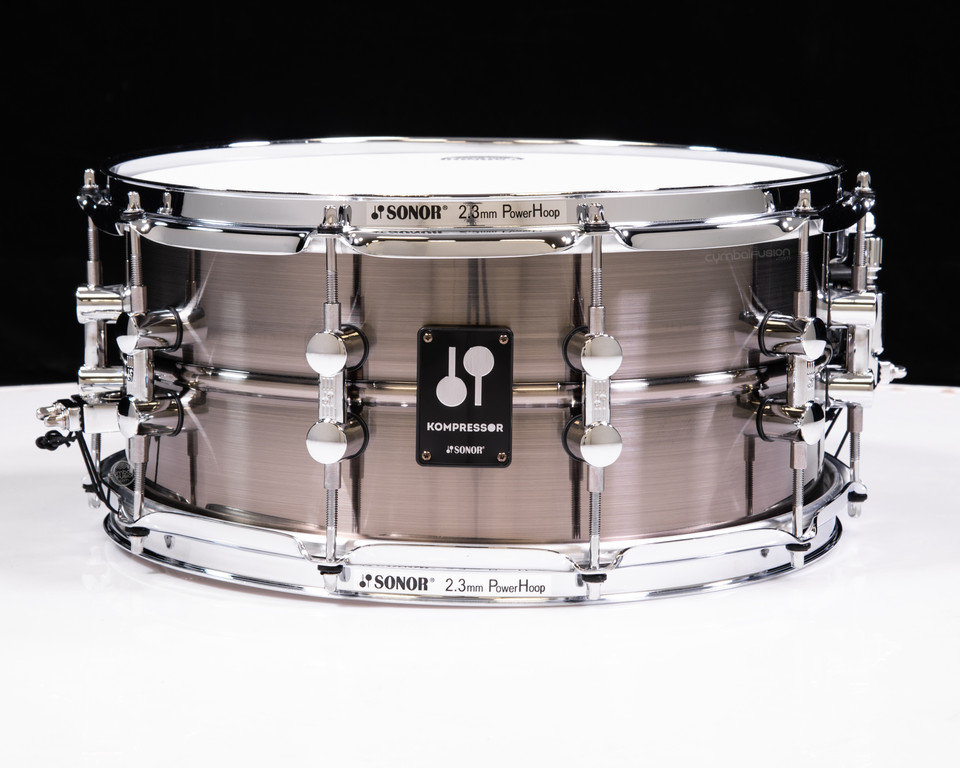 Sonor Kompressor Brass Snare Drum 14 x 6.5 in.