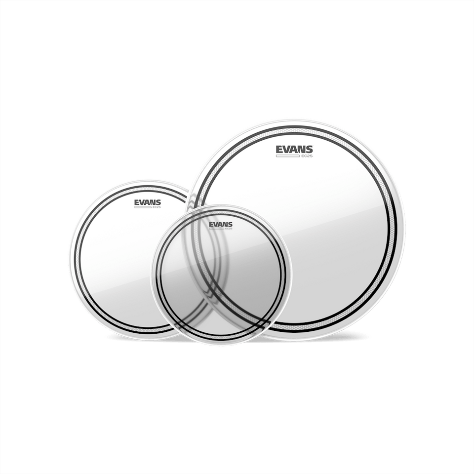 Evans EC2S Clear Standard Tom Pack 12/13/16