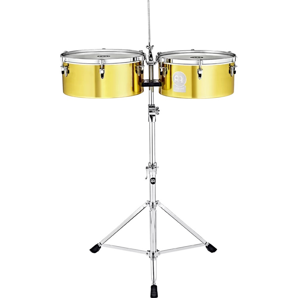 Meinl Percussion Diego Gale 14"/15" Timbale Set - Brass
