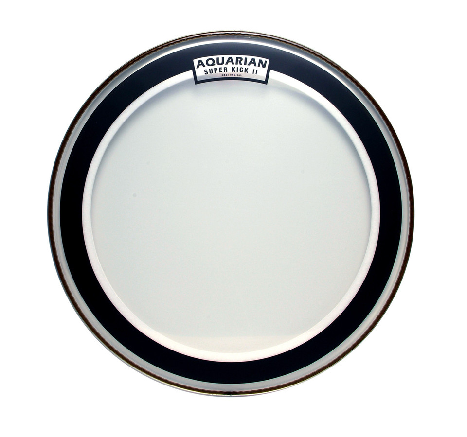 Aquarian Superkick II Clear Bass Drumhead - 16" (Tom) (SKII16T )