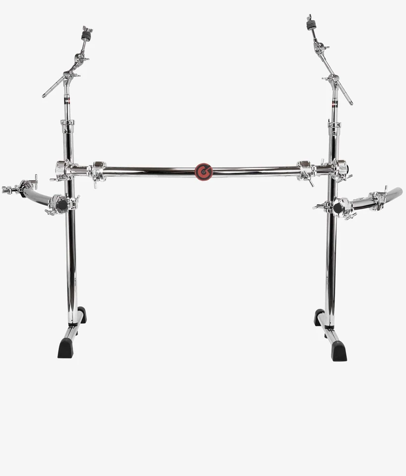 Gibraltar GCS375R Drum Rack Pack with Chrome Clamps, Side Wings and Boom Cymbal Arms