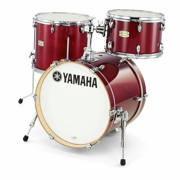 Yamaha Stage Custom 3pc Bop Shell Pack  - Cranberry Red