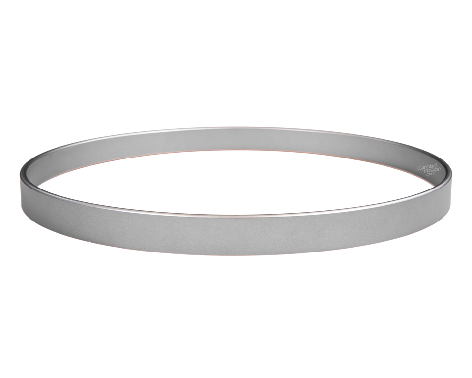 DW Design 22" Bass Drum Hoop - Satin Metallic Silver