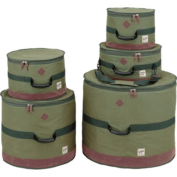Tama POWERPAD Designer Bag - Drum Set 10/12/16/22/14SD - Moss Green
