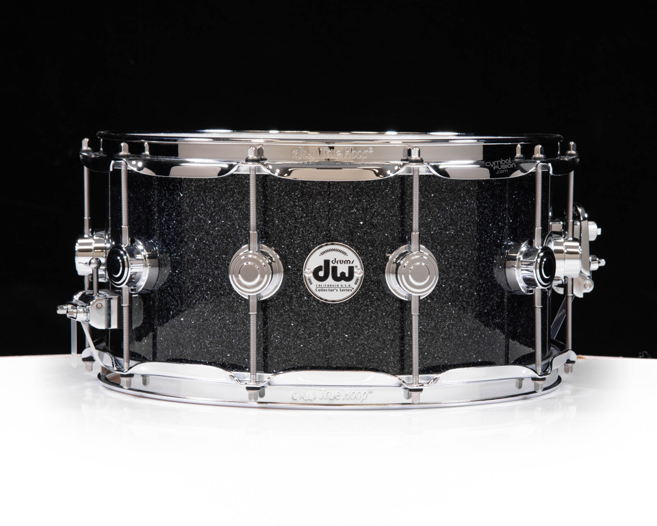DW Collector's 6.5x14 SSC Maple Snare - Black Ice (DRX16514SSC040)