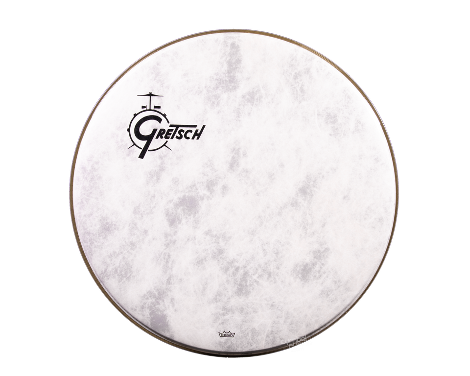 Gretsch Offset Logo Fiberskyn 24" Bass Drum Head (GRDHFS24O)