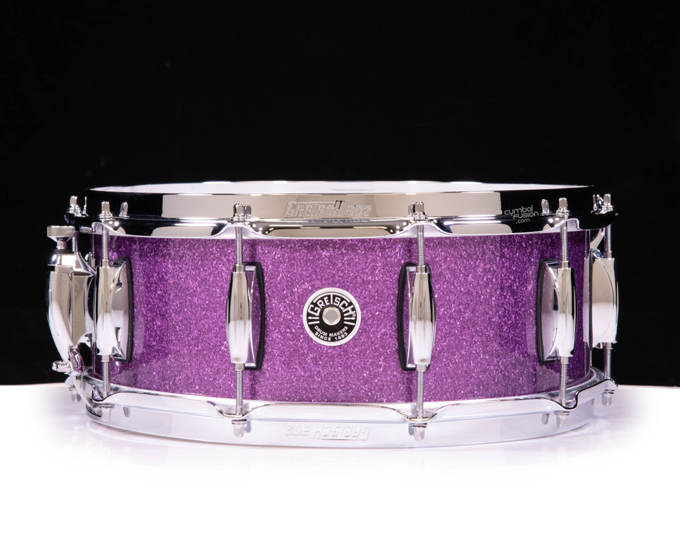 Gretsch Brooklyn 5.5x14 Snare Drum - Purple Sparkle (GBNT5514S8CL028)