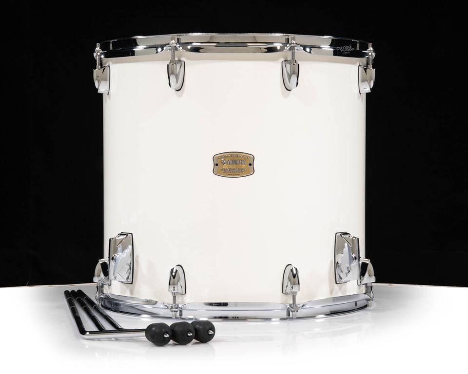 茶柱@プロフ必読/180cm/67kg　ヨウジヤマモト　プールオム Yamaha Stage Custom Birch 16x15 Floor Tom Classic White