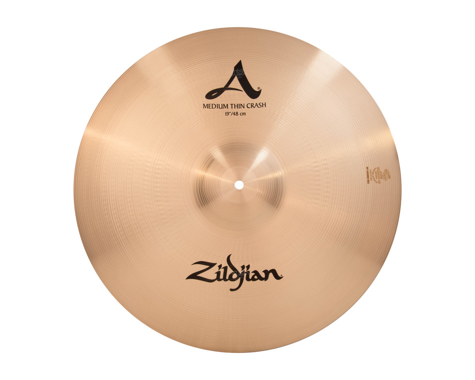 Zildjian 19" A Series Medium Thin Crash (A0233) front view