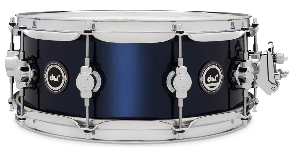 DWe 5"x14" Snare Drum - Midnight Blue Metallic Lacquer (DELC0514SDCMBM)