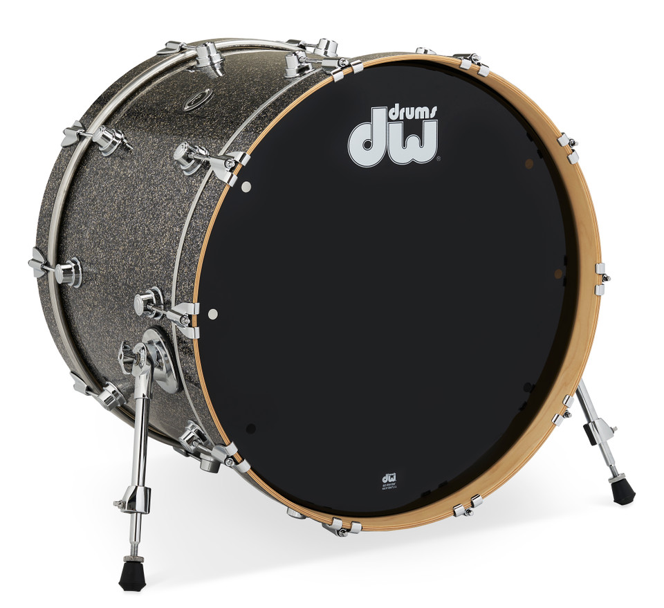 DWe 16"x22" Bass Drum - Black Galaxy (DEFP1622BDC070)